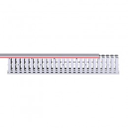 Кабель-канал перфорированный 80х80 L2000 RL12 G DKC 00152RL