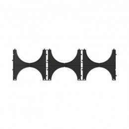 Кластер тройной для двустен. труб d110мм DKC 025113