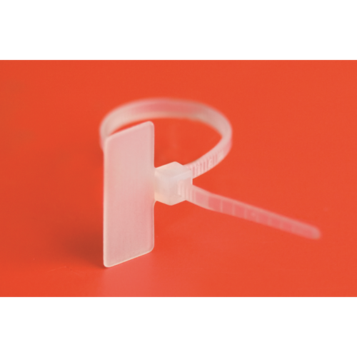 Хомут кабельный маркировочный 2.5х210 полиамид бел. (уп.100шт) DKC 252210-M