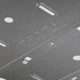 Лоток листовой перфорированный 50х50 L2000 сталь 0.7мм гор. оцинк. DKC 35250HDZ