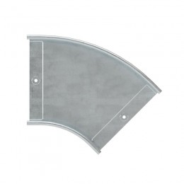 Угол для лотка горизонтальный 45град. 300х100 CPO 45 в компл. с крепежн. элемент. DKC 36104K