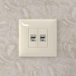 Розетка компьютерная 2-м СП Avanti 