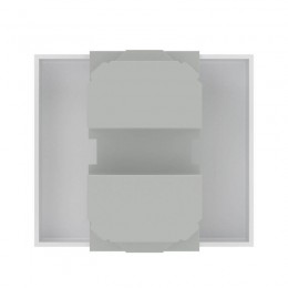 Выключатель 1-кл. 1п 2мод. Viva 16А IP20 бел. DKC 45021