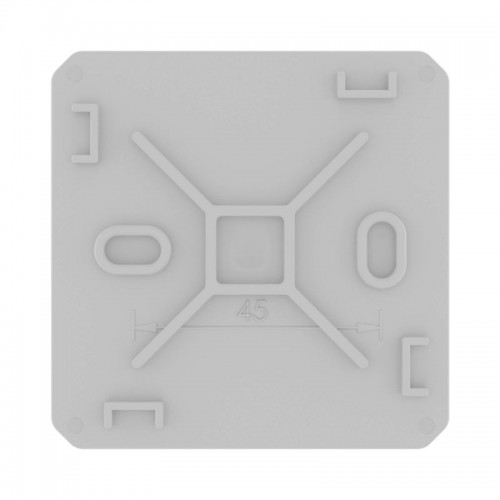 Коробка ответвительная с 8+2 кабельными вводами д.20/20мм IP55 70х70х40мм DKC 53770