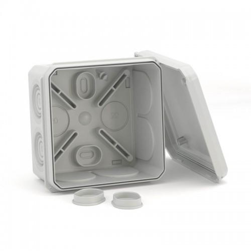 Коробка ответвительная с 8+2 кабельными вводами д.20/20мм IP55 70х70х40мм DKC 53770