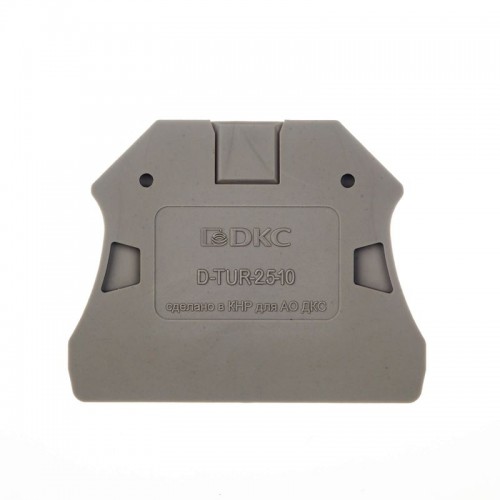 Изолятор торцевой для клемм TUR-2.5-10 сер. DKC D-TUR-2.5-10R