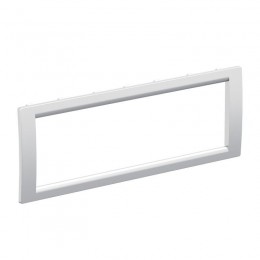 Рамка 6мод. универс. под Brava/VIVA/45х45 сер. металлик DKC F00015G