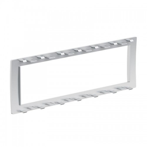 Рамка 6мод. универс. под Brava/VIVA/45х45 сер. металлик DKC F00015G