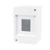 Щиток настенный 4мод. без дверцы бел. DKC F04W0W0