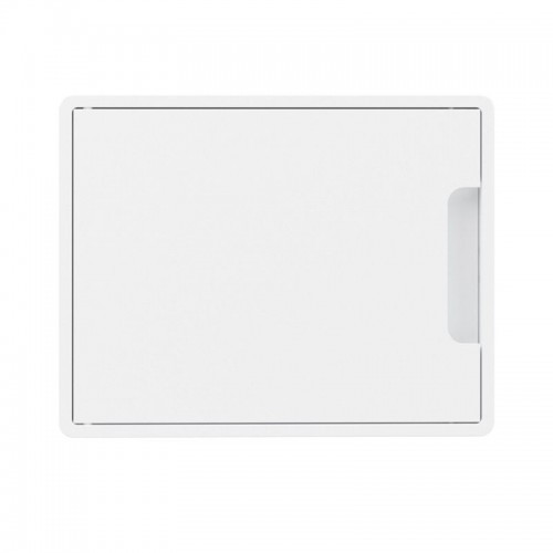 Щиток встраиваемый FRAME 8мод. с бел. дверцей с 2 шинами PEN на 6 и 8 отверст. бел. DKC F08B1WW