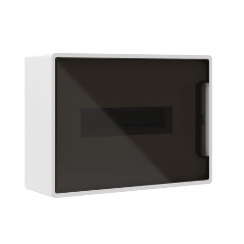 Щиток настенный 12мод. FRAME с тонированной дверцей с 2 шин PEN на 8+6 отверст. бел. DKC F12W1WD