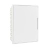 Щиток встраиваемый 24мод. с бел. дверцей с 4 шинами PEN (2шт на 8 отверст. и 2шт на 6 отверст.) бел. DKC F24B1WW