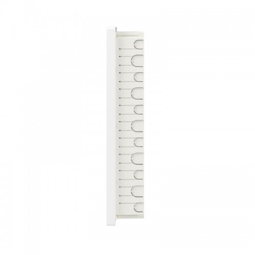 Щиток встраиваемый FRAME 36мод с тонированной дверцей с 4 шинами PEN (2шт на 8 отверст. и 2шт на 10 отверст.) бел. DKC F36B1WD