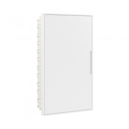 Щиток встраиваемый FRAME 36мод. с бел. дверцей с 4 шинами PEN (2шт на 8 отверст. и 2шт на 10 отверст.) бел. DKC F36B1WW
