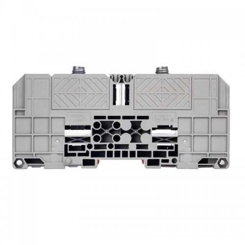 Клемма проходная болтовой зажим 2 точки подключения 185кв.мм сер. DKC FER-185