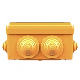 Коробка ответвительная FS 100х100х50мм 6р 450В 6А 4кв.мм с каб. вводами и клеммн. IP56 пластик. DKC FSB11604