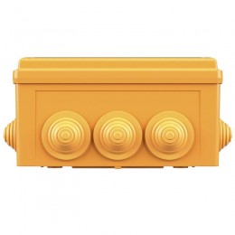 Коробка ответвительная FS 150х110х70мм IP55 4п 450В 32А 10кв.мм с кабельными вводами и клеммниками нерж. контакт пластик. DKC FSK21410