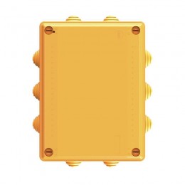 Коробка ответвительная FS 150х110х70мм IP55 4п 450В 32А 10кв.мм с кабельными вводами и клеммниками нерж. контакт пластик. DKC FSK21410