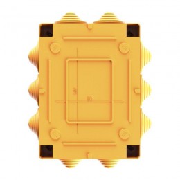 Коробка ответвительная FS 150х110х70мм IP55 4п 450В 32А 10кв.мм с кабельными вводами и клеммниками нерж. контакт пластик. DKC FSK21410