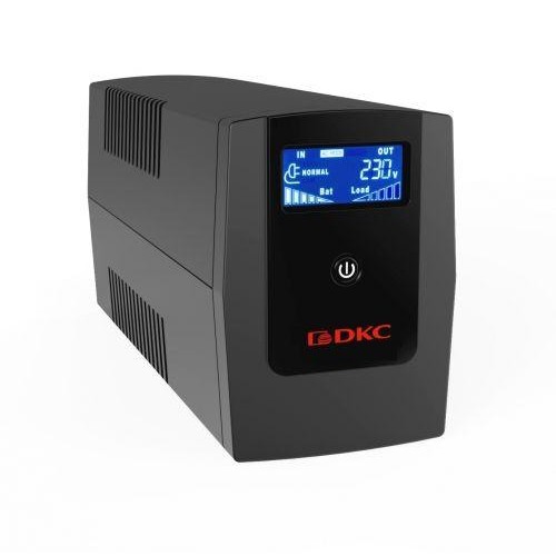 Источник бесперебойного питания ИБП Info LCD 1500В.А IEC C13 (4) USB + RJ45 DKC INFOLCD1500I