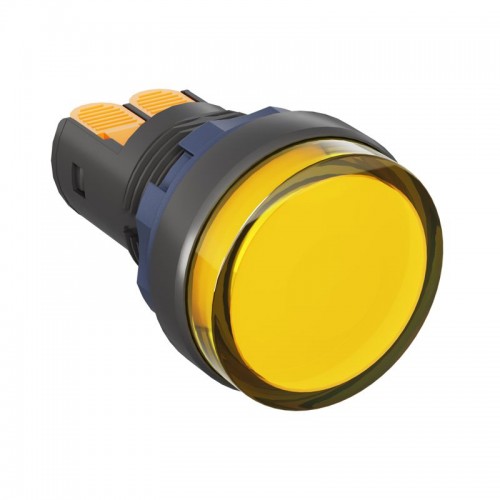 Индикатор сигнальный со встроенным диодом 220В желт. DKC M22L-F220YPP