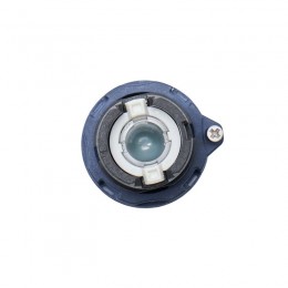 Головка кнопки плоская прозрачная с фиксацией зел. DKC M22P-FLLGP