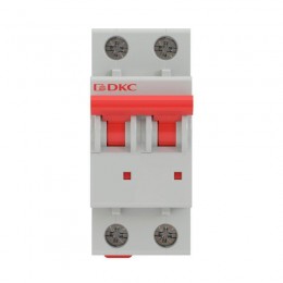 Выключатель автоматический модульный 2п C 10А 10кА MD63 YON MD63-2C10-10