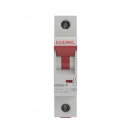 Выключатель автоматический модульный max типа MD63H 10кА 1п C 6А YON MD63H-1PC6