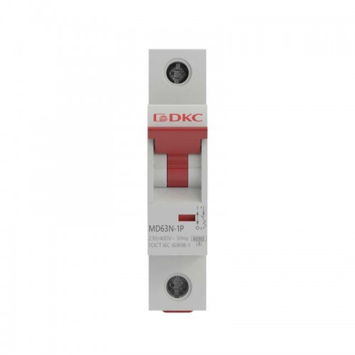 Выключатель автоматический модульный 1п C 16А 6кА MD63N YON MD63N-1PC16