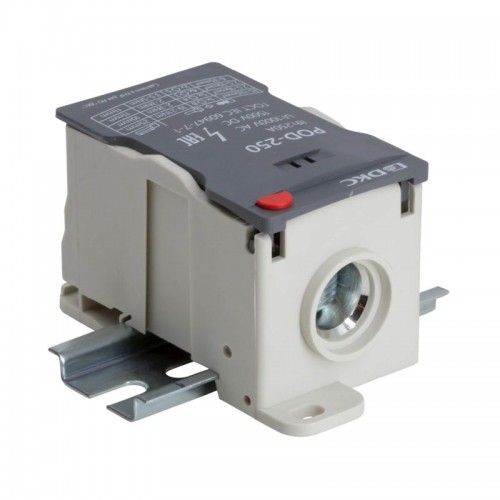 Блок распределительный винтовой зажим 1х120кв.мм 2х35кв.мм 5х16кв.мм 4х10кв.мм DKC POD-250