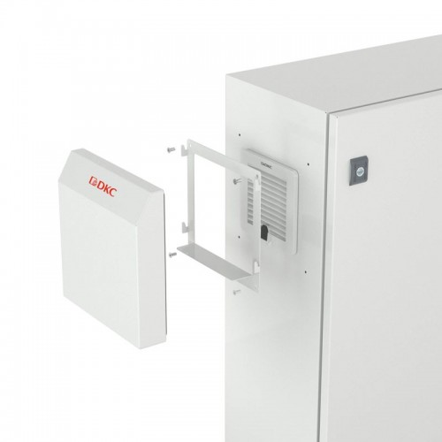 Панель защитная IP56 листовая сталь RAL7035 для вентиляторов и решеток 205х205мм DKC R5RK13