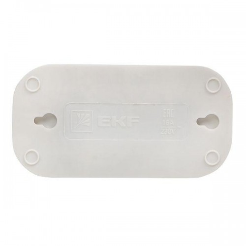 Колодка удлинителя 2-м с заземл. 16А Эксперт 3.5кВт EKF AKB16-2