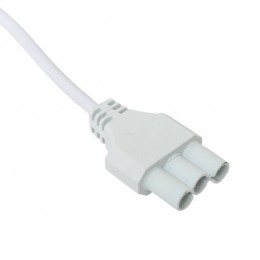 Кабель для подключения светодиодных линейных светильников ДБО-60/120/150 1м 3х0.75 бел. EKF ASC-W-1-LBL