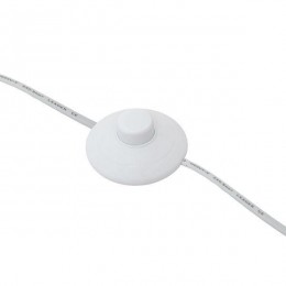 Шнур для бра с ножным выключателем 2м 2х0.5кв.мм EKF ASL-610