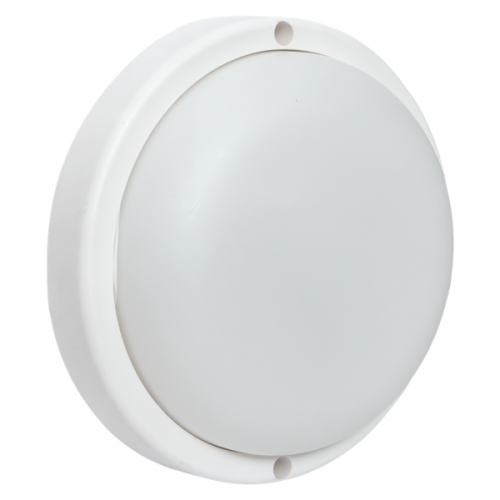 Светильник светодиодный ЖКХ ДПО-1300 12Вт 6500К IP65 круг с микроволнов. датчиком движения LUMA EKF BKL-1300DM-R-12-6500