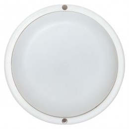 Светильник светодиодный ЖКХ ДПО-1400 18Вт 4000К IP65 круг с микроволнов. датчиком движения LUMA EKF BKL-1400DM-R-18-4000