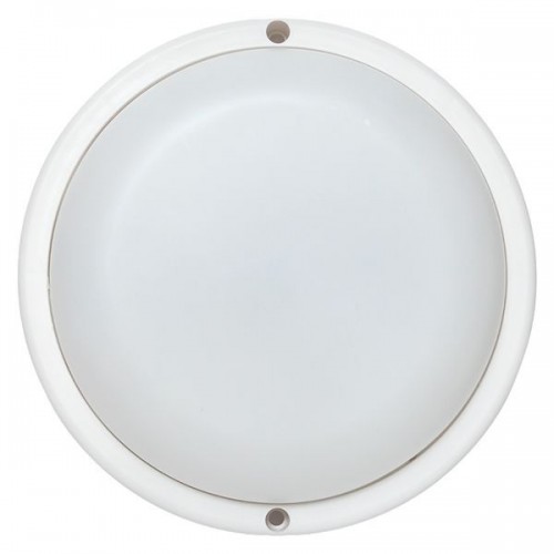 Светильник светодиодный ЖКХ ДПО-1400 18Вт 4000К IP65 круг с микроволнов. датчиком движения LUMA EKF BKL-1400DM-R-18-4000