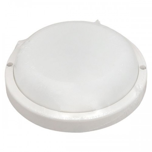 Светильник светодиодный ЖКХ ДПО-1400 18Вт 4000К IP65 круг с микроволнов. датчиком движения LUMA EKF BKL-1400DM-R-18-4000