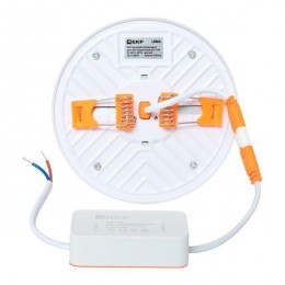 Светильник светодиодный ДВО 1106 18Вт 6500К IP20 круглый встраив. даунлайт безрамочный LUMA EKF DLL-1106-R-18-6500