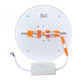 Светильник светодиодный ДВО 1108 24Вт 4000К IP20 круглый встраив. даунлайт безрамочный LUMA EKF DLL-1108-R-24-4000