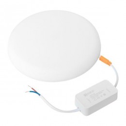 Светильник светодиодный ДВО 1108 24Вт 4000К IP20 круглый встраив. даунлайт безрамочный LUMA EKF DLL-1108-R-24-4000