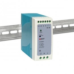 Блок питания на DIN-рейку 60Вт 220В AC/24В DC постоянного тока EKF DR-M-60W-24