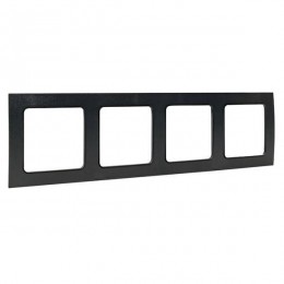 Рамка 4-м Стокгольм черн. PROxima EKF EAM-G-303-30
