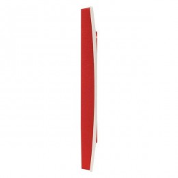 Рамка 4-м Стокгольм бел. с линией цвета красн. PROxima EKF EAM-G-305-10