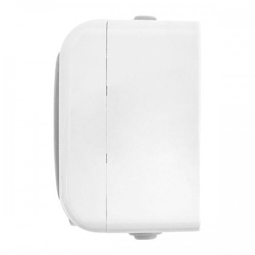 Розетка 1-м ОП Мурманск 16А IP54 с заземл. защ. шторки с крышкой сер. EKF EFR16-029-30-54