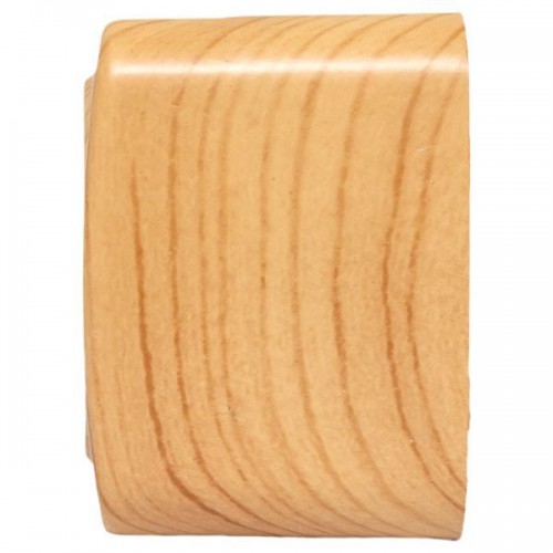 Розетка 2-м ОП Минск 16А IP20 с заземл. свет. дерево EKF EGR16-128-30