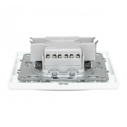 Выключатель 2-кл. СП Минск 10А IP20 бел. Basic EKF ERV10-023-10