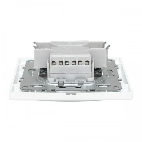 Выключатель 2-кл. СП Минск 10А IP20 бел. Basic EKF ERV10-023-10
