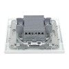Выключатель 3-кл. СП Минск 10А IP20 бел. Basic EKF ERV10-024-10