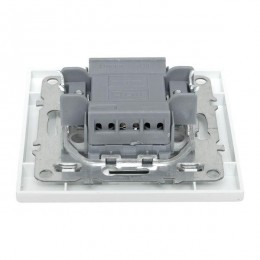 Выключатель 3-кл. СП Минск 10А IP20 бел. Basic EKF ERV10-024-10